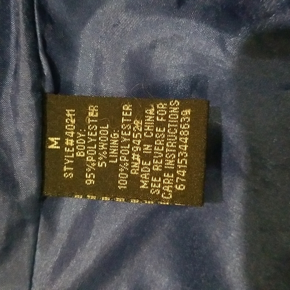 Royal Blue Pea Coat - Picture 7 of 8